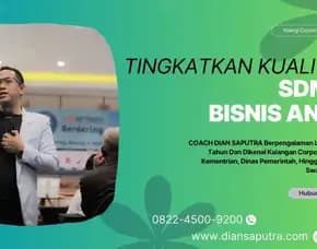 Trainer Dari Rembang, Terpercaya & Solutif, Dian Saputra