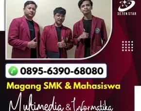 Wa 0895-6390-68080 Info Magang Multimedia Dkv Di Kediri
