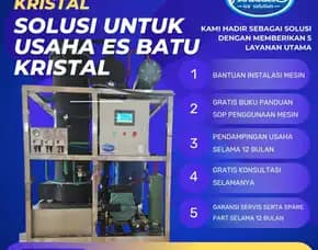 Mesin Es Kristal Untuk Usaha, Sindereng Rappang Sulsel