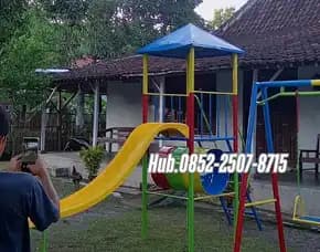 Hub 0852-2507-8715 Produksi !! Ayunan Besi Dan Jungkat Jungkit Kec Bojong Pekalongan  Bayar Cod Free Ongkir