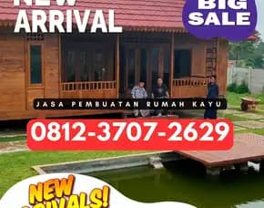 0812,3707,2629 Jasa Pembuatan Rumah Kayu Di Klungkung