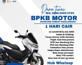 089669650785 Gadai Bpkb Motor Bandung Langsung Cair Tanpa Survey