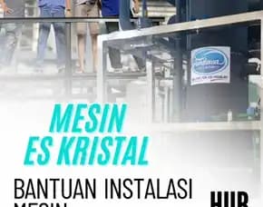 Mesin Es Kristal 1 Ton Kepulauan Sula Maluku Utara