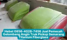 Hebat 0856-4028-7456 Jual Pemecah Gelombang Angin Truk Pickup Semarang Titanium Fiberglass