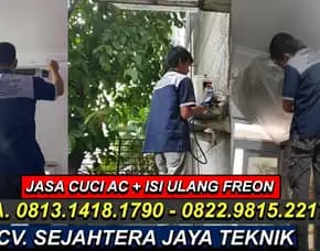 Wa. 0822.9815.2217 - 0813.1418.1790 Jasa Service Ac, Cuci Ac, Bongkar Pasang Ac Beji Timur, Beji, Depok Terdekat – Cv. Sejahtera Jaya Teknik