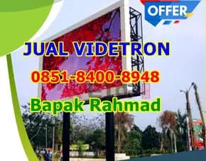 Wea (08x51 84oo 89x48) Tender Videotron Transparan Di Banjarbaru