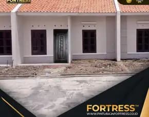 (Fortress) Pintu Aluminium Rumah Subsidi Di Pariaman