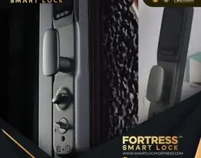 (Fortress) Smart Lock Door 2 Daun Pintu Di Palu