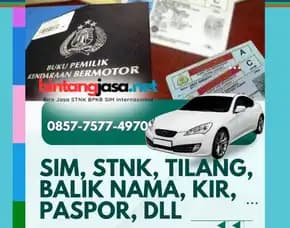 Termurah 0857-7577-4970 Bayar Setelah Jadi Sim Ac Dan Perpanjangan Terpercaya Di Jakarta Timur Bintangjasa.Net