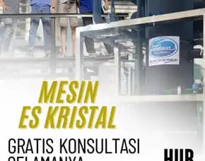 Mesin Es Kristal Untuk Usaha Halmahera Barat Maluku Utara