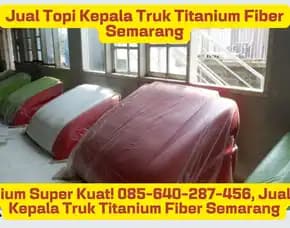 Anti Hambatan, Pro Kecepatan! Jual Pengarah Angin Truk Titanium Fiber Semarang