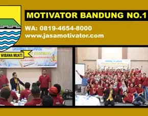 Jasa Motivator Bandung (Lucu & Seru)! 0819-4654-8000