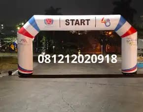 Jual Balon Start Finish | Balon Gate Atau Gapura Kota Klaten. Hub 081212020918