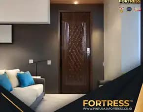 (Fortress) Pintu Dua Baja Ringan Di Banjarmasin