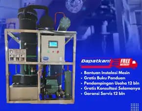 Mesin Es Kristal 1 Ton Kota Palu, Sulteng