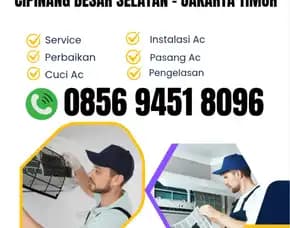 Jasa Cuci Ac Service Ac Cipinang Besar Selatan Jakarta Timur 0856 9451 8096