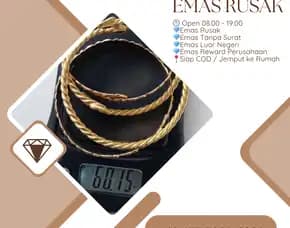 Terima Jual Beli Emas Rusak Kemangkon