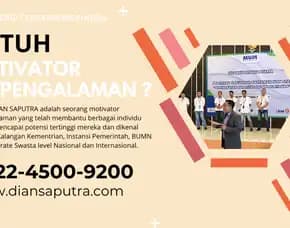 Trainer Capacity Building Depok, Terpercaya & Solutif, Dian Saputra