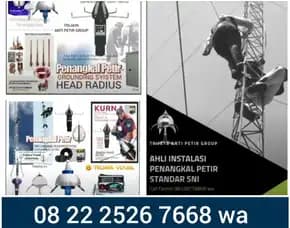 Pusat Agen Ahli Jasa Pasang Anti Penangkal Petir Sukmajaya Depok