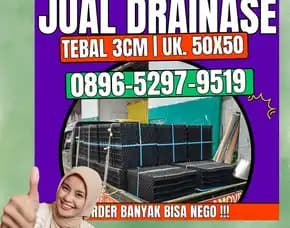 0896-5297-9519 (Wa), Tempat Jual Drainase Rumput Sintetis Riau Rokan Hilir Tanah Putih
