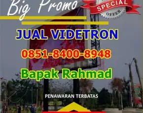 Wea (08x51 84oo 89x48) Jual Videotron Vertikal Di Karanganyar
