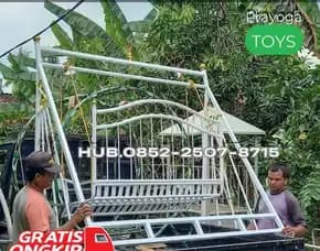Inspirasi Ayunan Besi Kecil Dan Mainan Outdoor Kec Pegantenan Pamekasan
