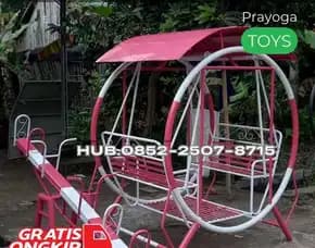 Gambar Ayunan Besi Dan Jungkat Jungkit Kec Bambanglipuro Bantul