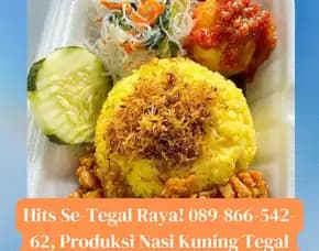 Hits Se-Tegal Raya, Produksi Nasi Kuning Tegal Balamoa Pangkah Slawi Adiwerna Kabupaten Kota