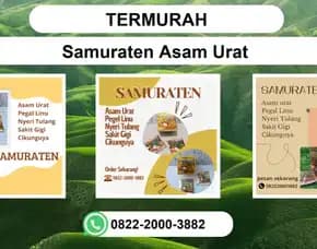 Termurah, 0822-2000-3882 Distributor Samurat En Asam Urat Pekanbaru