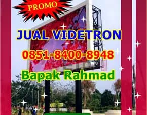 Wea (08x51 84oo 89x48) Jual Videotron Vertikal Di Batang