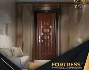(Fortress) Pintu Baja Ringan Kamar Mandi 1 Daun Di Palu