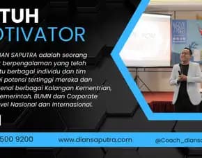 Trainer Marketing Wonogiri, Terpercaya & Solutif, Dian Saputra