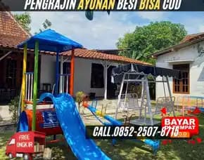 Contoh Ayunan Besi Minimalis Dan Mainan Tk Kec Guluk-Guluk Sumenep