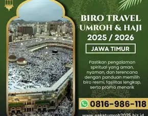 Travel Umroh Eksklusif Kesamben Blitar Al Bahjah: Ibadah Nyaman Untuk Anda