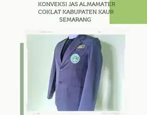 Konveksi Jas Almamater Coklat Kabupaten Kaur Semarang