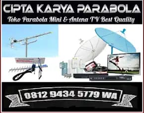 Toko Jasa Instalasi Pasang Parabola Terbaik, Service Setting Parabola Di Cinangka, Sawangan Area Depok