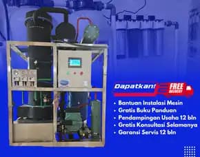 Mesin Es Kristal 1 Ton Kab Buol, Sulteng