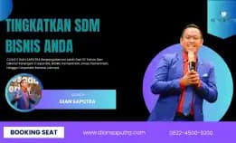 Motivator Trenggalek, Terpercaya & Solutif, Dian Saputra