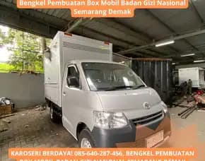 Truk Berkah, Bengkel Pembuatan Box Mobil Badan Gizi Nasional Semarang Demak