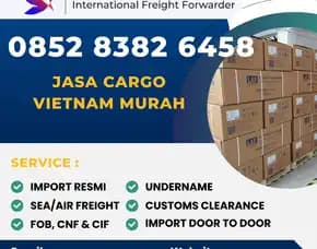 Jasa Cargo Vietnam Murah