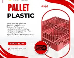 Kegunaan Pallet Plastik Baru