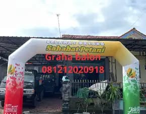 Jual Balon Start Finish | Balon Gate Atau Gapura Kota Banjarnegara Jawa Tengah. Hub 081212020918