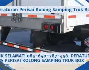 Truk Selamat, Peraturan Perisai Kolong Samping Truk Box