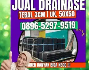 0896-5297-9519 (Bu Diana), Harga Drainase Rumput Sintetis Padang Sangir Balai Janggo