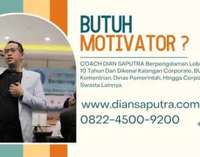 Trainer Sales Bondowoso, Terpercaya & Solutif, Dian Saputra