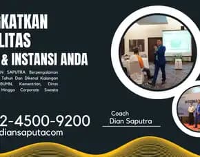 Trainer Capacity Building Banyuwangi, Terpercaya & Solutif, Dian Saputra