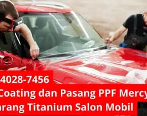 Armor Glaze  Jasa Coating Dan Pasang Ppf Mercy Semarang Titanium Salon Mobil