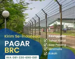 Pabrik Pagar Brc Sidoarjo Tarik - Konstruksi Andal! #37