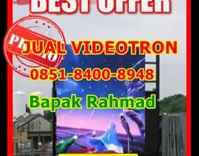 Wa (O8si 84oo 8g48) Jual Videotron Indoor Di Sinjai