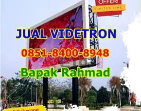 Wea (08x51 84oo 89x48) Jual Videotron Vertikal Di Wajo